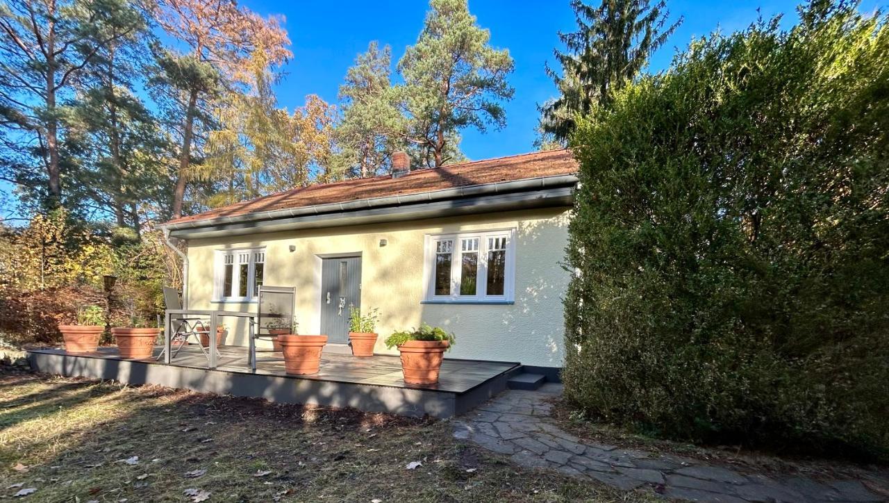 Ferienhaus Im Gruenen Mit Kamin Oranienburg Ngoại thất bức ảnh