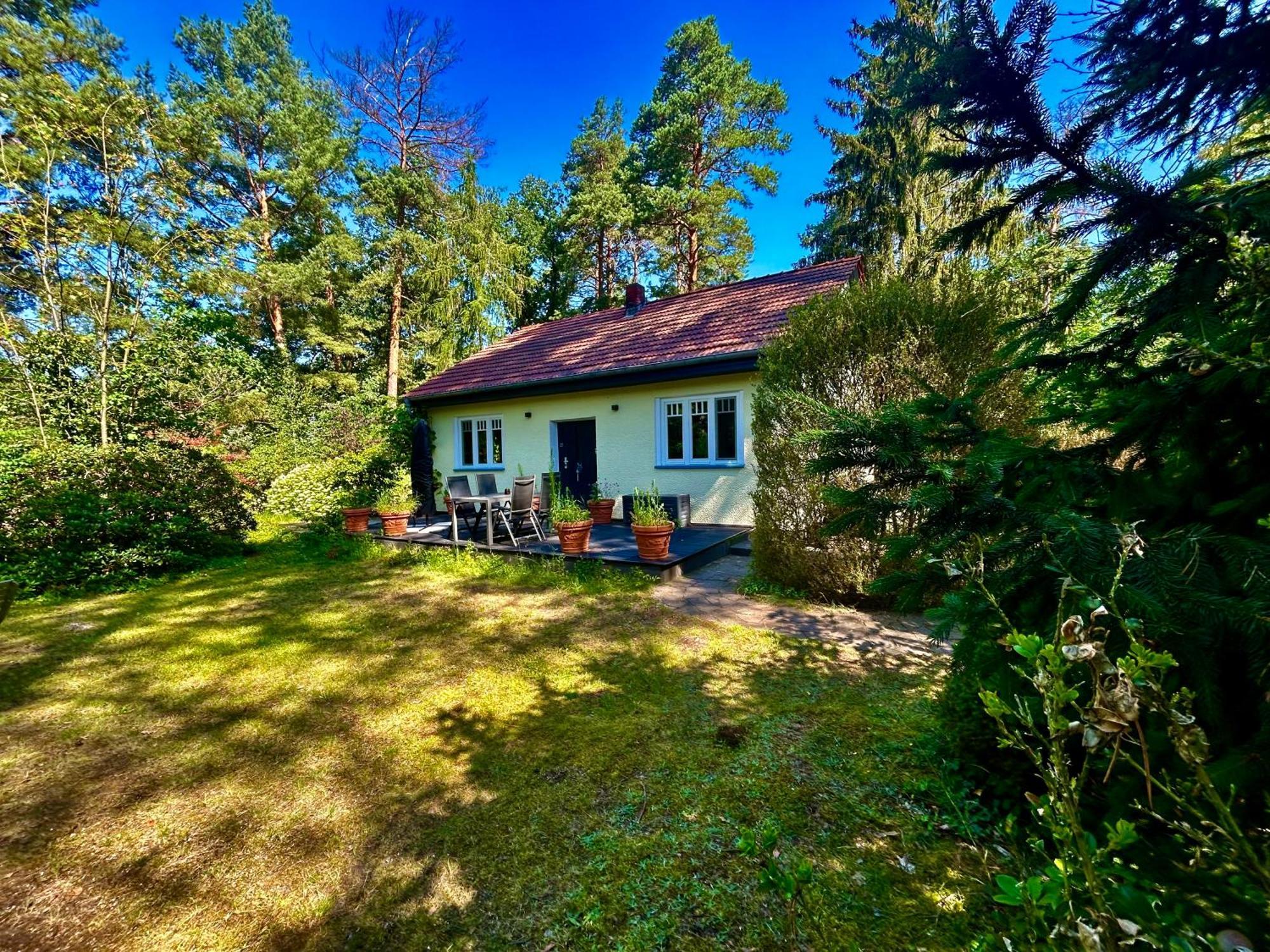 Ferienhaus Im Gruenen Mit Kamin Oranienburg Ngoại thất bức ảnh